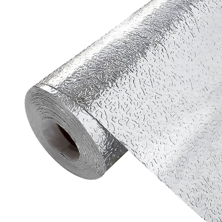 Etiqueta engomada de la cocina del papel de aluminio del PVC